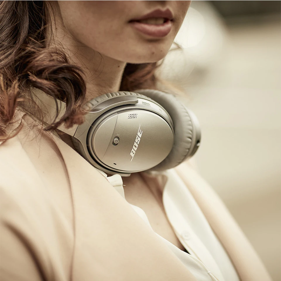 Original Bose QuietComfort 35 II ANC Wireless Bluetooth Headphones Bass Headset Noise Cancelling Sport Earphone Voice Assistant