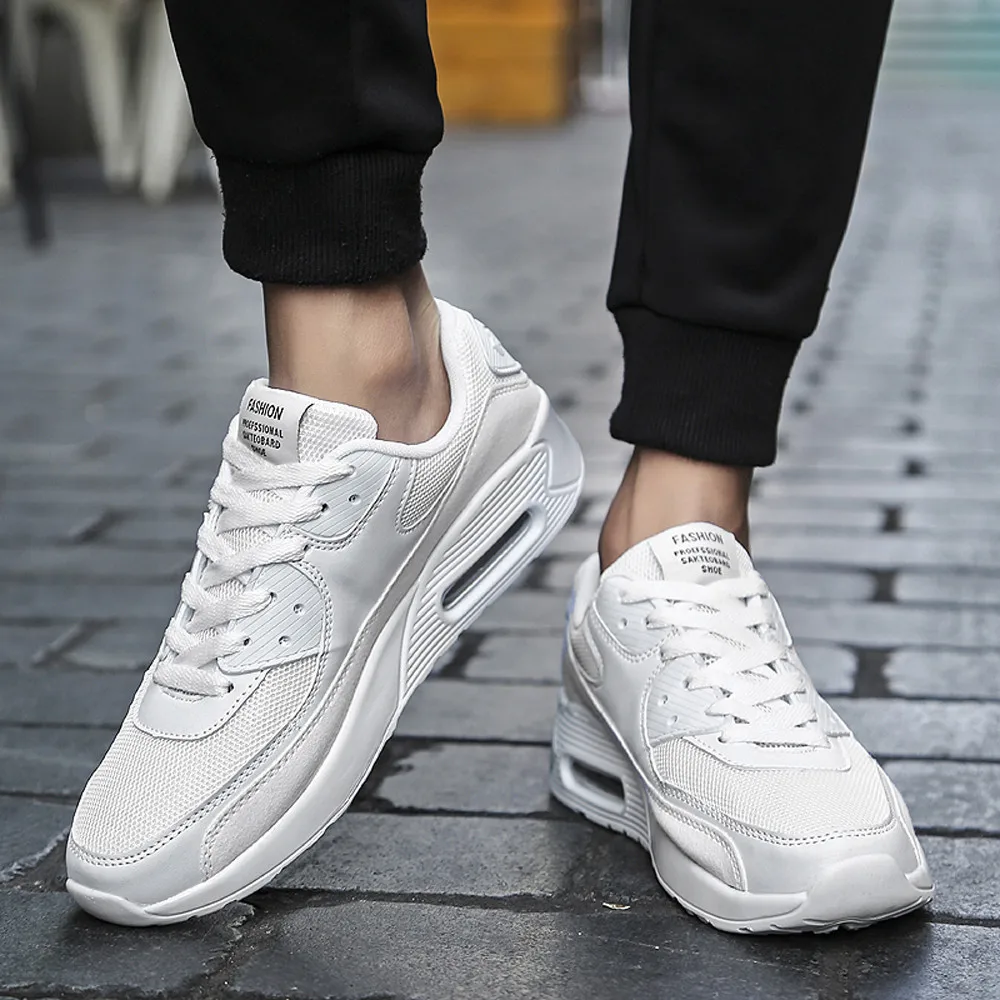 Кроссовки SAGACE мужские сетчатые спортивная обувь для бега Нескользящие разные