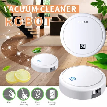 

USB Charge Floor Cleaner Mini Household Automatic Cleaning Robot Smart Vacuum Sweeping Super Strong Suction Vacuum Machine