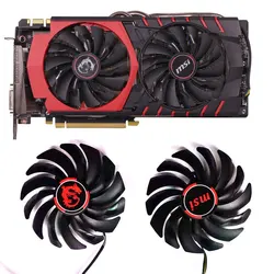 Nuevo ventilador de refrigeración de tarjeta gráfica PLD10010S12HH 95MM 4 pines GTX980, adecuado para MSI GTX 970, 980, 1060, 1070, 1080 Ti R9 380 Armor 2X
