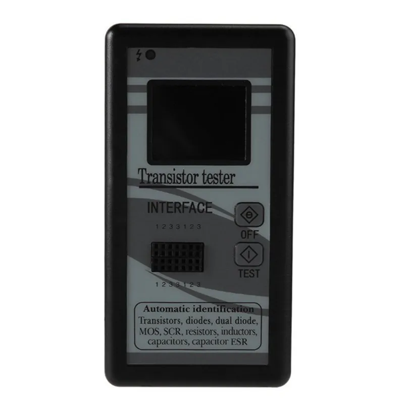 

ELEG-Color TFT LCD Transistor Tester Diode Triode Capacitance Meter LCR ESR