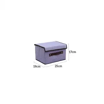 

Folding Home Organizer Storage Box Clothing Clothes Stuff Toys Socks underwear Organizer Case