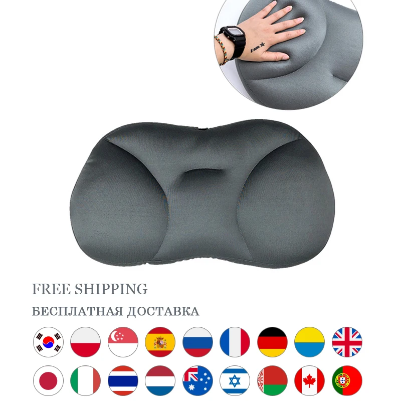 Almohada para dormir profunda almohadas para cuello redondo para dormir masaje - eBay