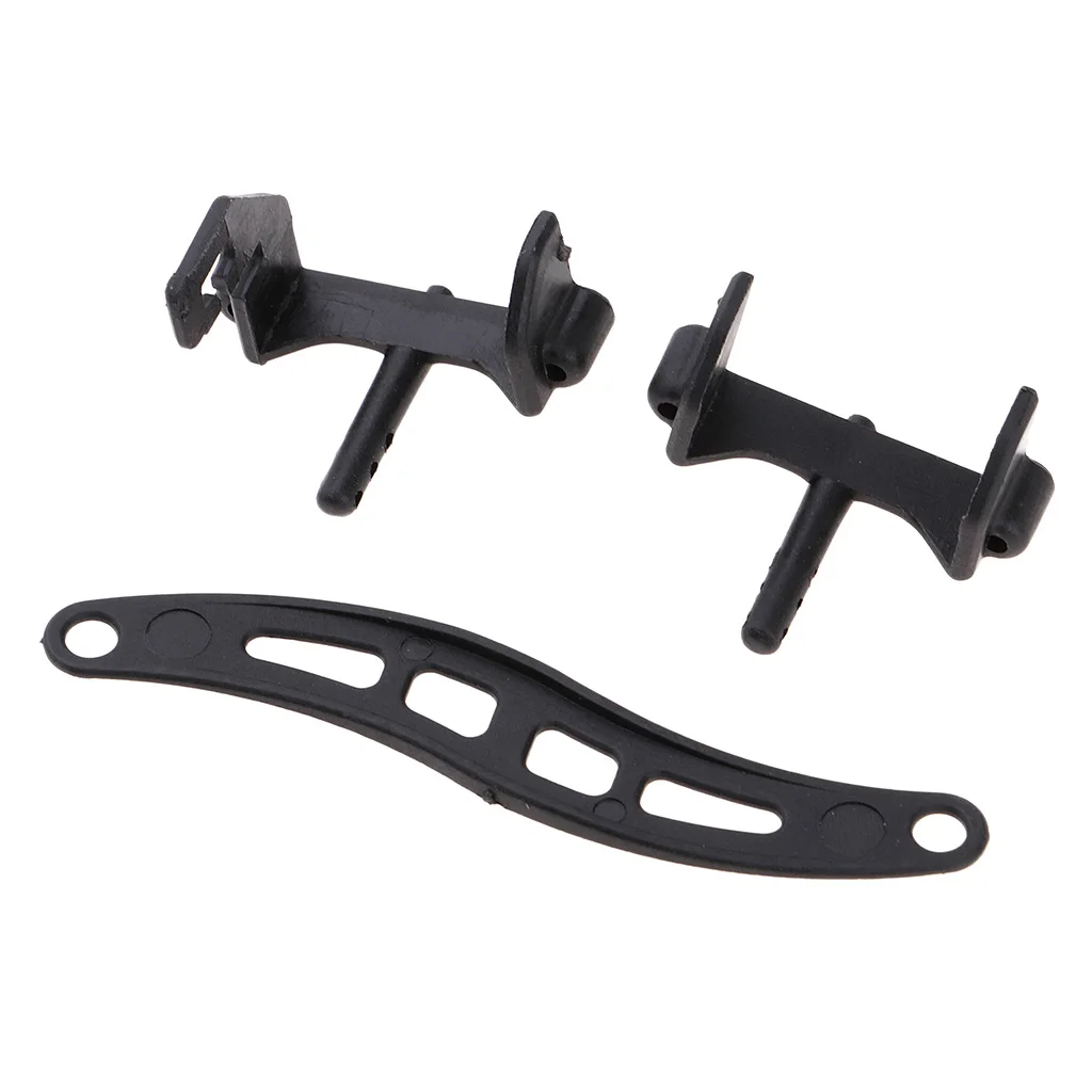 BLACK Battery Mount Bracket Kit for WLtoys K969 K979 K989 1:28 RC  Car