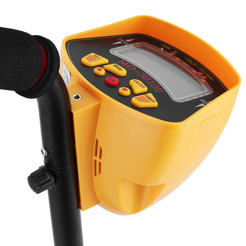 

New Metal Detector Gold Digger Deep Sensitive Light Hunter Adjustable Sturdy LCD Display XOA88