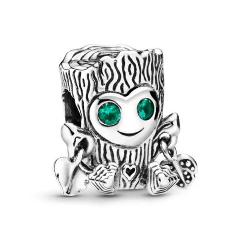 

PANDULASO 2019 Autumn Sterling Silver Sweet Tree Monster Charm Fit Pandora Bracelet Original Silver 925 Beads For Jewelry Making