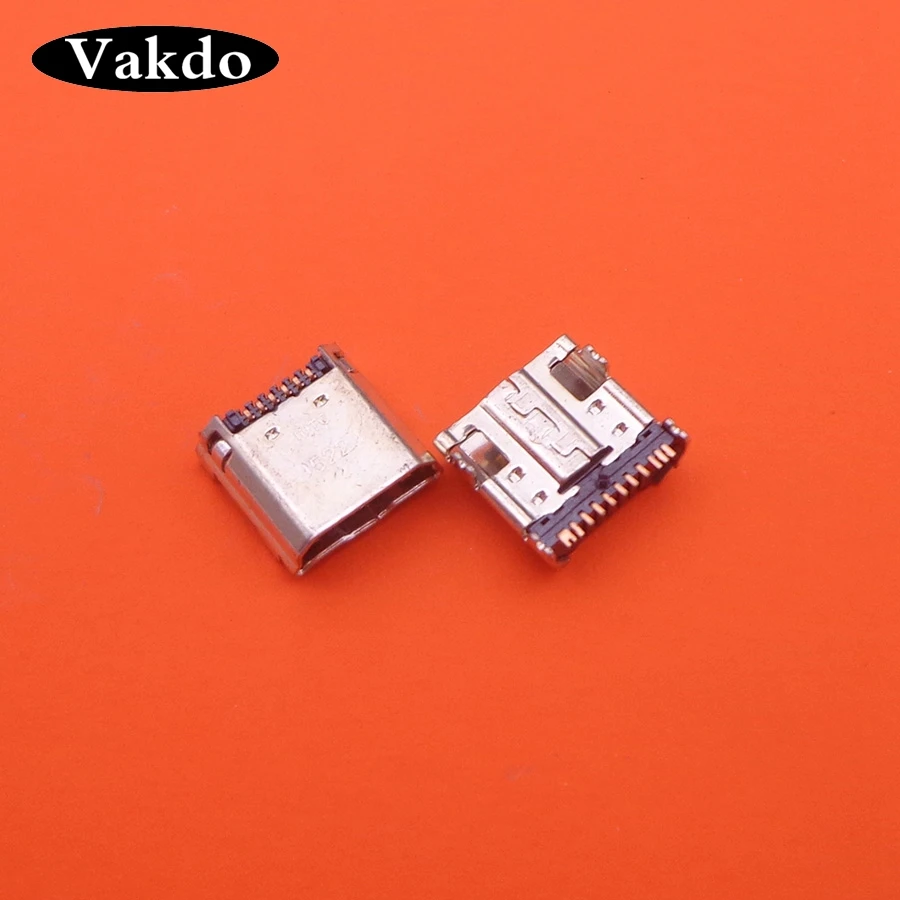 500pcs/lot Mini Micro USB connector charging port for samsung Tab 3 7.0