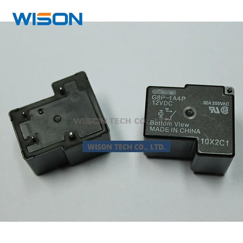 5 шт./лот реле G8P-1A4P-12VDC G8P-1A4P-24VDC 250V 30A реле 4 pin реле 12 V/24VDC