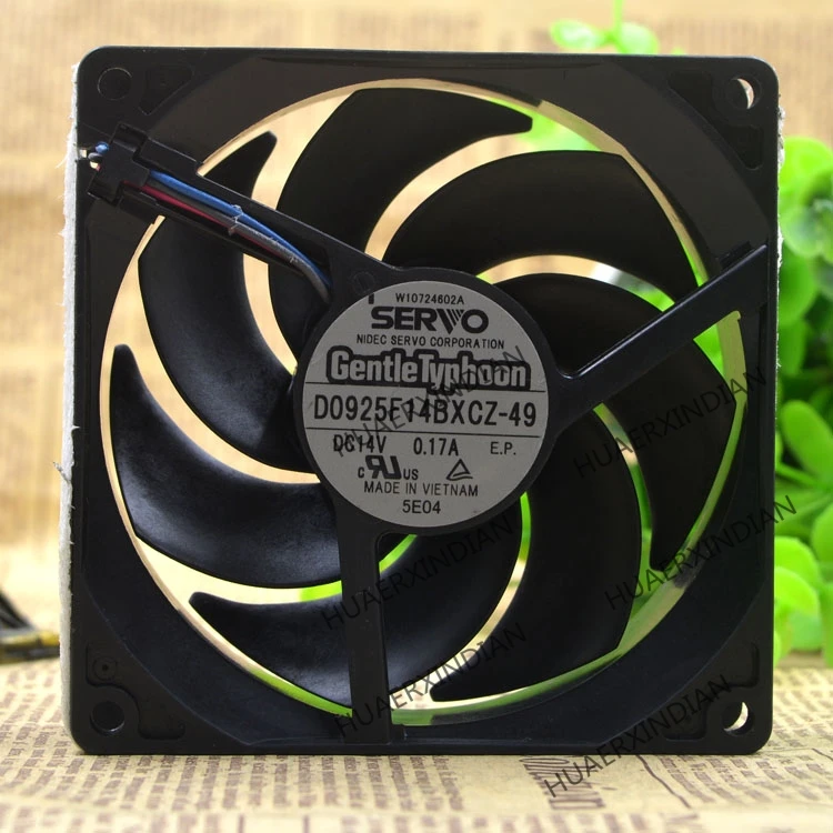 

Original NEW D0925F14BXCZ-49 9CM 14V 0.17A Motor protection cooling Fan