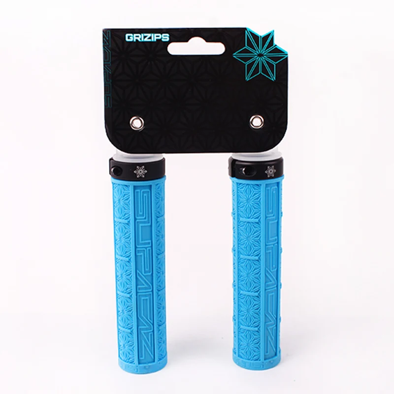 

SUPACAZ Silica Gel MTB Handlebar Grips 2pcs Silicone Bicycle Handle Bar Grips Set Anti-skid Shock Absorption Cycling Accessories