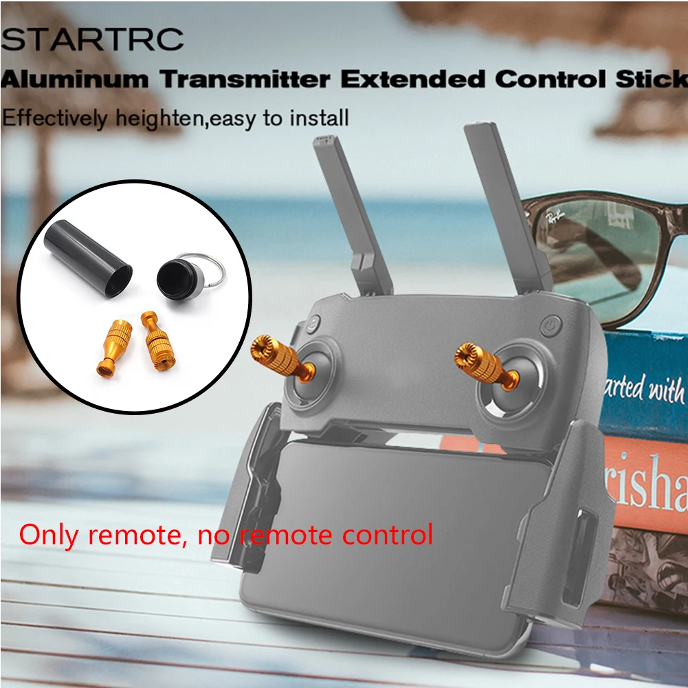 Flash Sale PBV Adjustable Remote Control Rocker Telescopic Parts Thumb Joystick Aluminum Alloy Height Increase Drone Accessories For MAVIC Mini 
