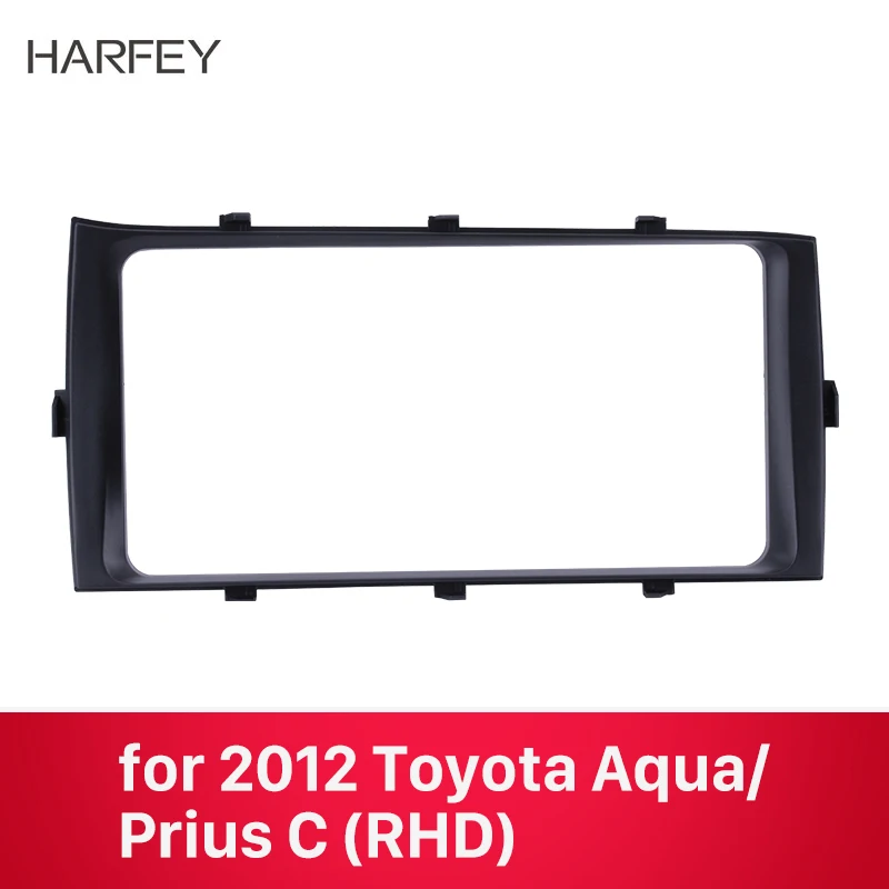 Автомагнитола Harfey 2 Din с двойной отделкой для Toyota Aqua Prius C RHD 2012 | Автомобили и