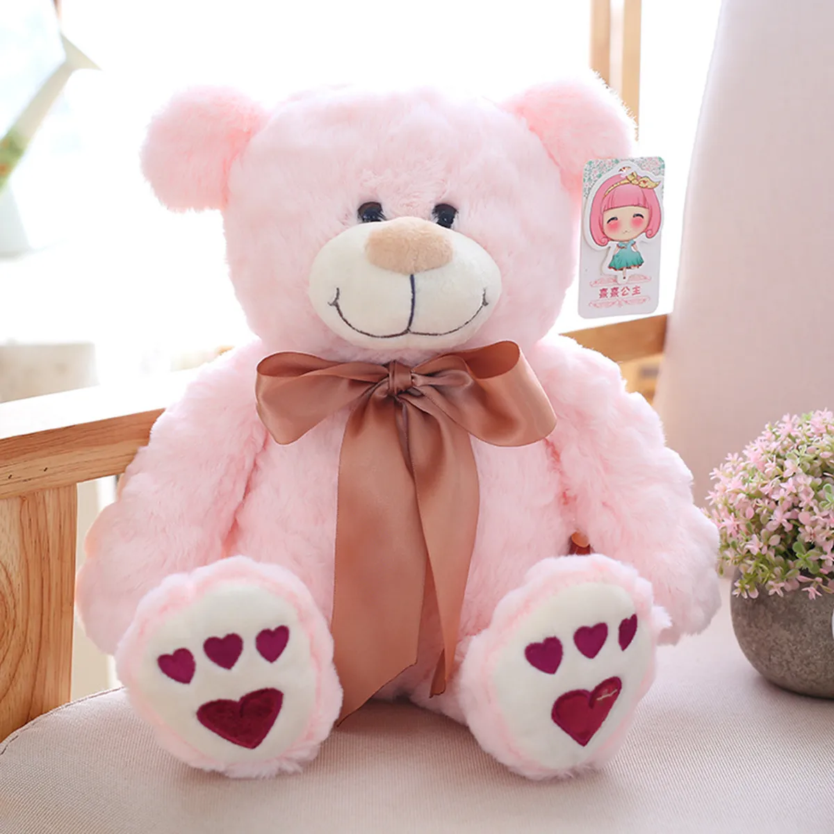 

Teddy Bear Doll Care Bears Plush Toys Girl'S Giant Panda Doll Birthday Valentine's Day Gift Send Girl'S