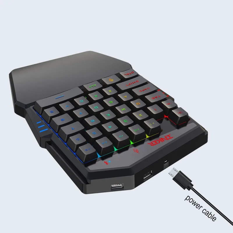 Клавиатура Bluetooth беспроводная версия 4,2 игровая мини-клавиатура для планшета поставляется с набором трон мыши для мобильных ПК Аксессуары PUBG