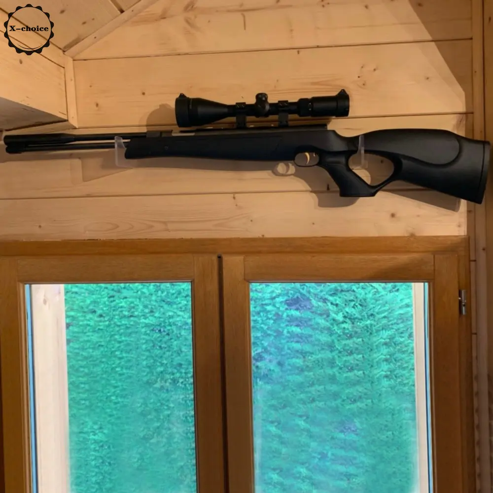 Soporte acrílico Rifle, de pared para exhibición, palo de lucha, par - AliExpress Deportes y entretenimiento