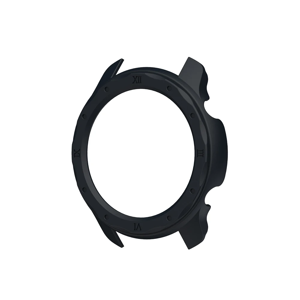 Черный Чехол для Amazfit GTR 42 мм аксессуары для умных часов SIKAI защитный жесткий бронированный чехол - Цвет: Черный