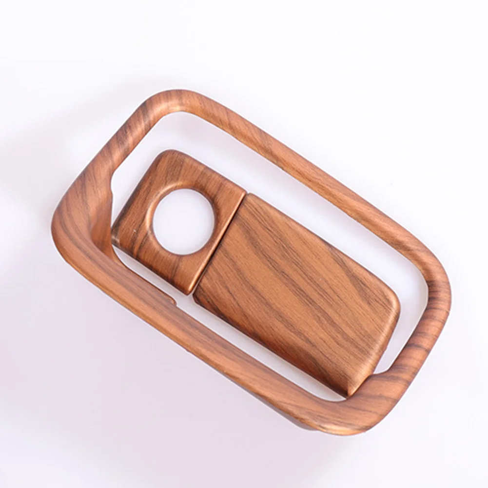 For Honda CRV CR-V 2017-19 Storage Box Peach Wood Handle Newest |