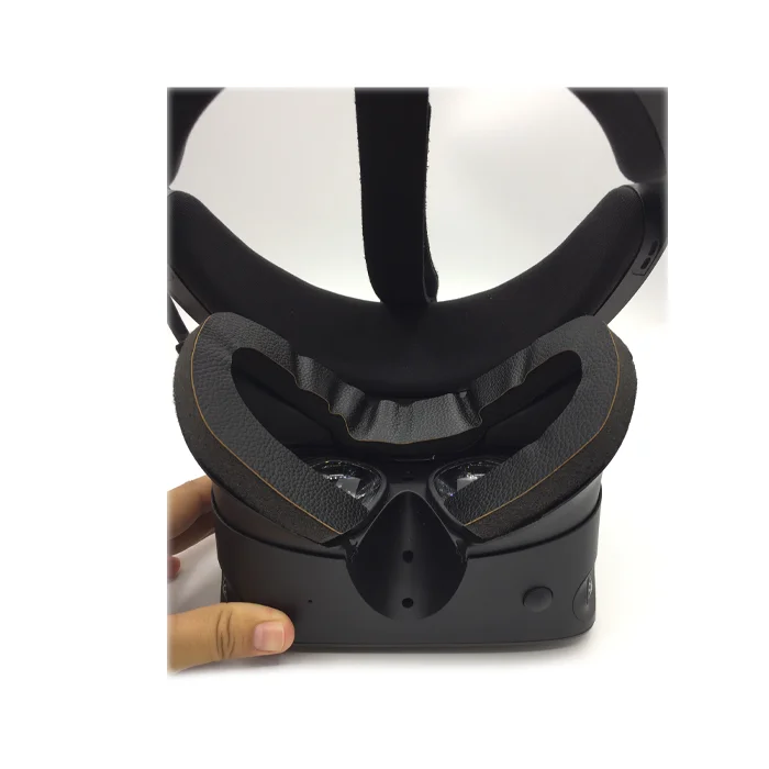 ller76 VR Eye Mask Foam Breathable Cushion for Oculus Rift S PC-Powered VR Gaming Headset Black 2pcs 