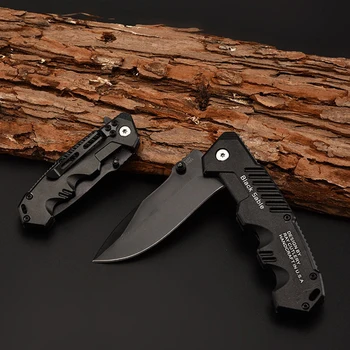 

Camping Sharp Outdoor Knife Folding Knife Stainless Steel Multi-function Anti-body Practical Camping Survival Tools Knife