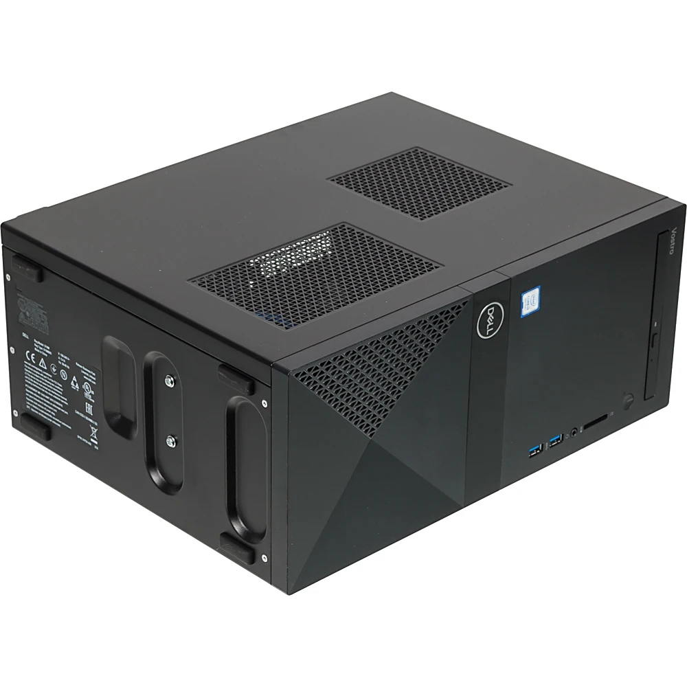 ПК Dell Vostro 3670 MT i3 8100/4Gb/1Tb 7.2k/GT710 2Gb/DVDRW/CR/Lin/kb/m/черный