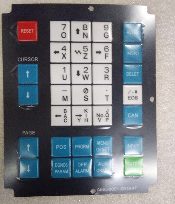 

FANUC operation panel button film A98L-0001-0518#T button mask
