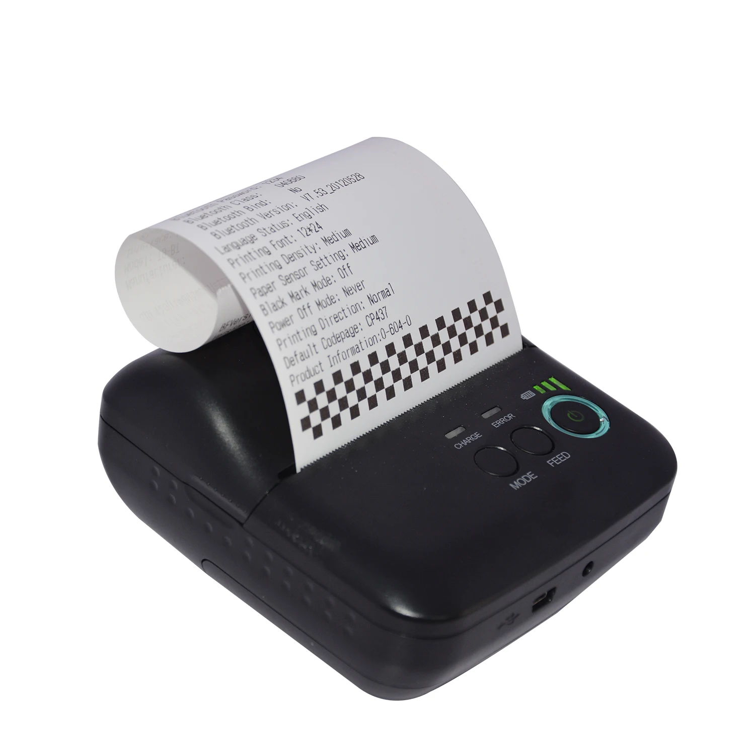 

Mini USB Mobile 80mm Bluetooth pos Receipt Thermal Printer HCC-T9