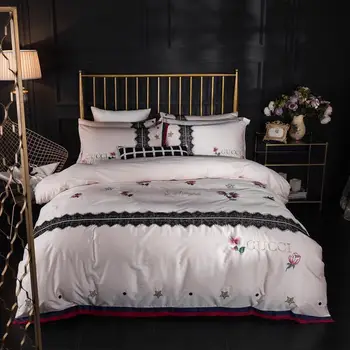 

Luxury 1000tc white Egyptian cotton bedding