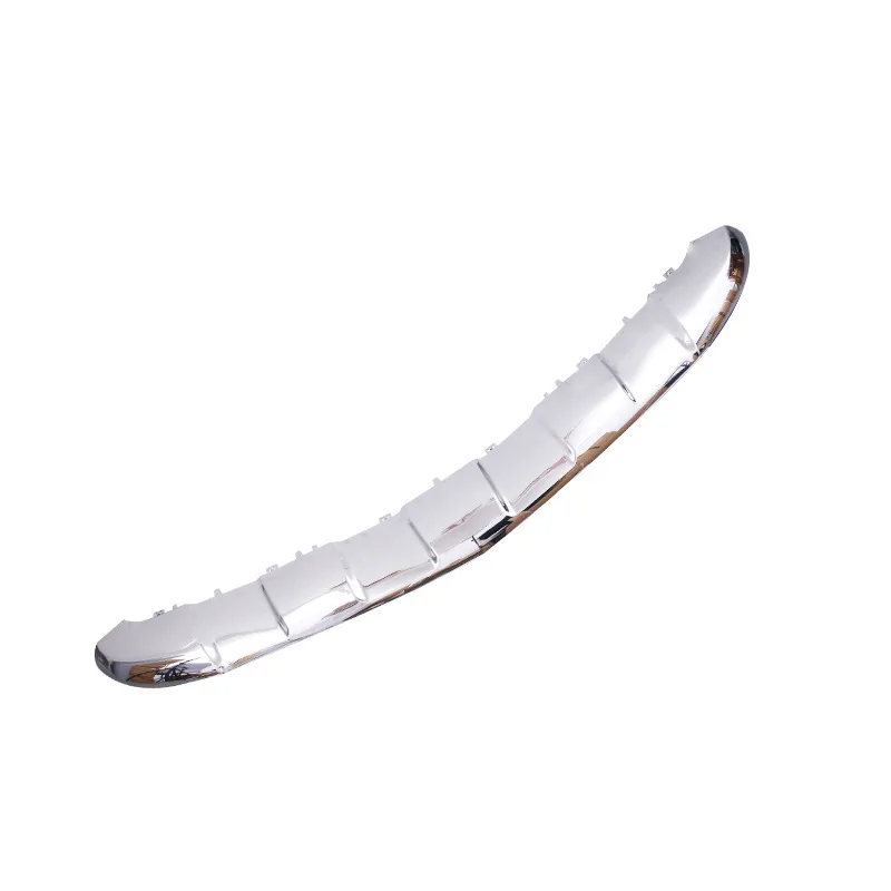 Front stoßstange Lippen Chrom Chrom Trim Spoiler Diffusor 