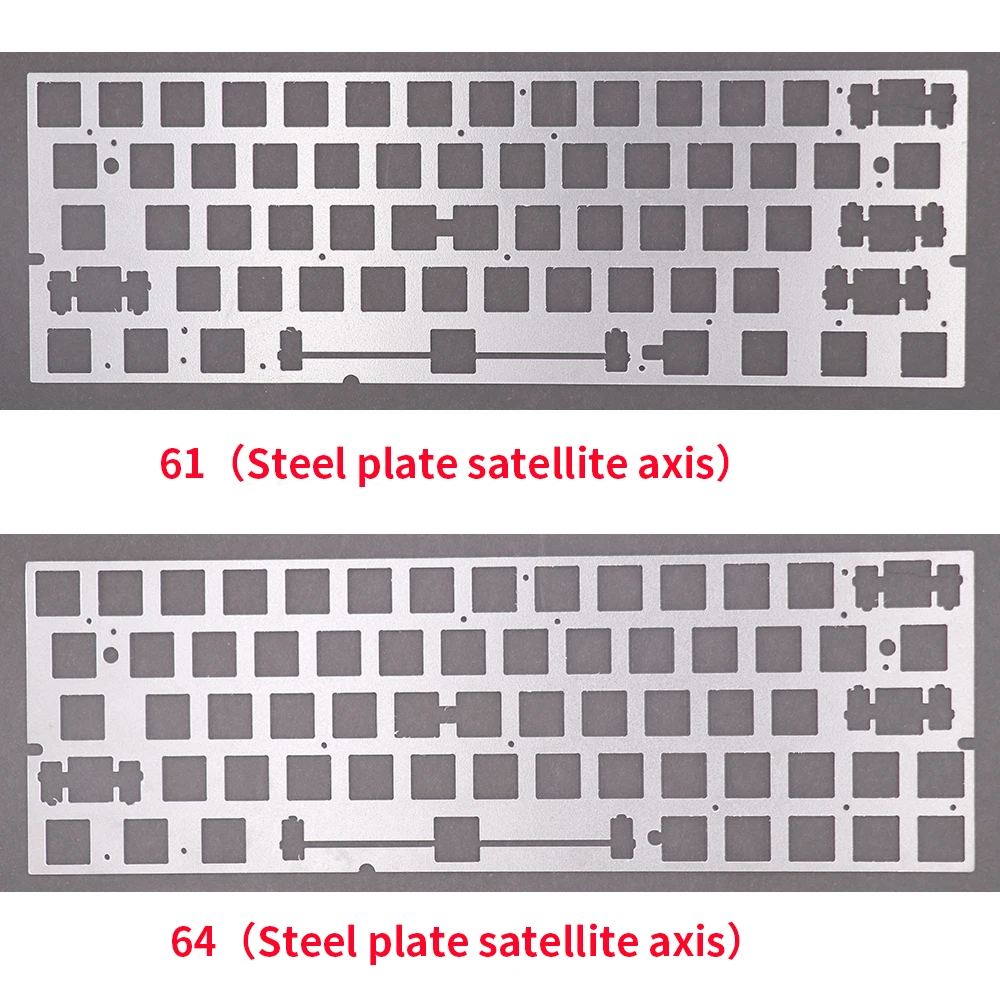 Bgkypro Material de Posicionamento Placa Placa Suporte Iso Ansi para Gh60 Pcb 60 Teclado Faça Você Mesmo Esquerda Shift 64 Gk61x Gk64x - Imagem 6