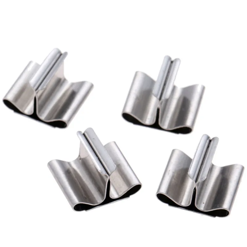 Wood Candle Wicks Base Clip 50pcs/sets Iron Aromatherapy Candles Making tools DIY for wicks Materials Holder Stand Handmade kits candle wick candle wicks candle making kit candle making tool