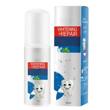 

Teeth Cleaning Whitening Toothpaste Refreshing Mint Remove Bad Breath Teeth Stain Oral Cleaner Dental Foam Quick Delivery