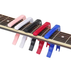 Universal Capo Guitar Accessories Quick Change Clamp Key Resin Ukulele Acoustic Classic Guitar Capo for Ukulele Guitar Parts