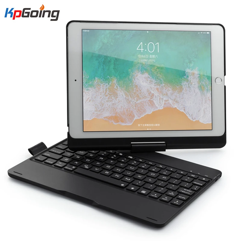 Чехол с клавиатурой Bluetooth для IPad 2018, флип-стенд, пластиковый чехол для IPad 2017 2018 Pro 9,7 Air 1 Air 2, планшет, клавиатура, Fundas