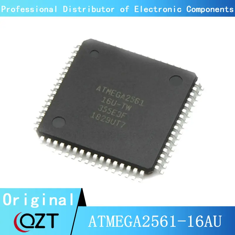 10pcs/lot ATMEGA2561-16AU QFP ATMEGA2561 ATMEGA2561-16 TQFP-64 chip New spot atmega8515 16aj atmega8515 16ai atmega8515 16ac atmega8515 16au atmega8515 ic mcu chip tqfp 44