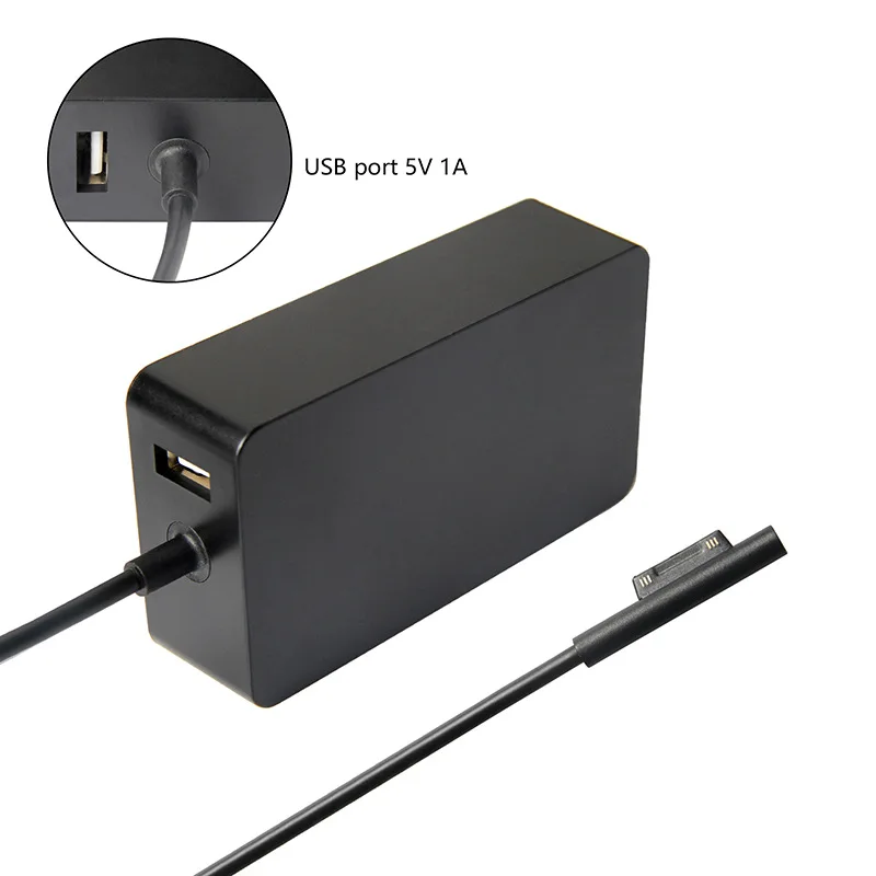BESTfor Surface Pro4 Pro3 1625 1724 12V2. 58A адаптер питания зарядное устройство(штепсельная вилка США