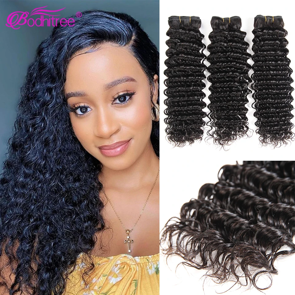

30 Inch Loose Deep Wave Bundles Virgin Human Hair Extensions 1 3 4 Bundles Deals Peruvian Hair Bundles Water Wave Curly Bundles