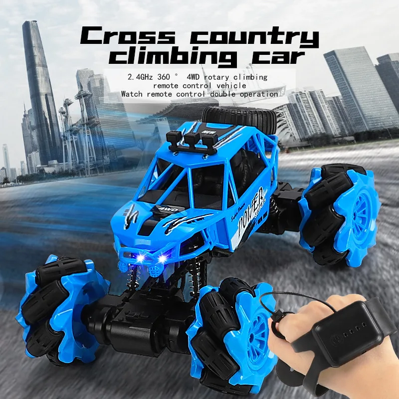 

Remote Control Stunt Car Watch Sensor 2.4G Remote Control Car Speed Drift Car Toy Off-road Racing Car