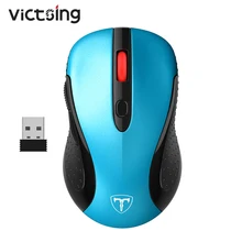 VicTsing PC112 2,4G беспроводная мышь 2400 dpi компьютерная мышь с USB нано приемником 6 кнопок для ПК ноутбук настольный офис