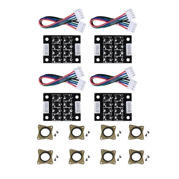 

4PCS TL-Smoother V1.0 Addon Module with Upgraded Nema 17 Stepper Steel and Rubber Vibration Dampers