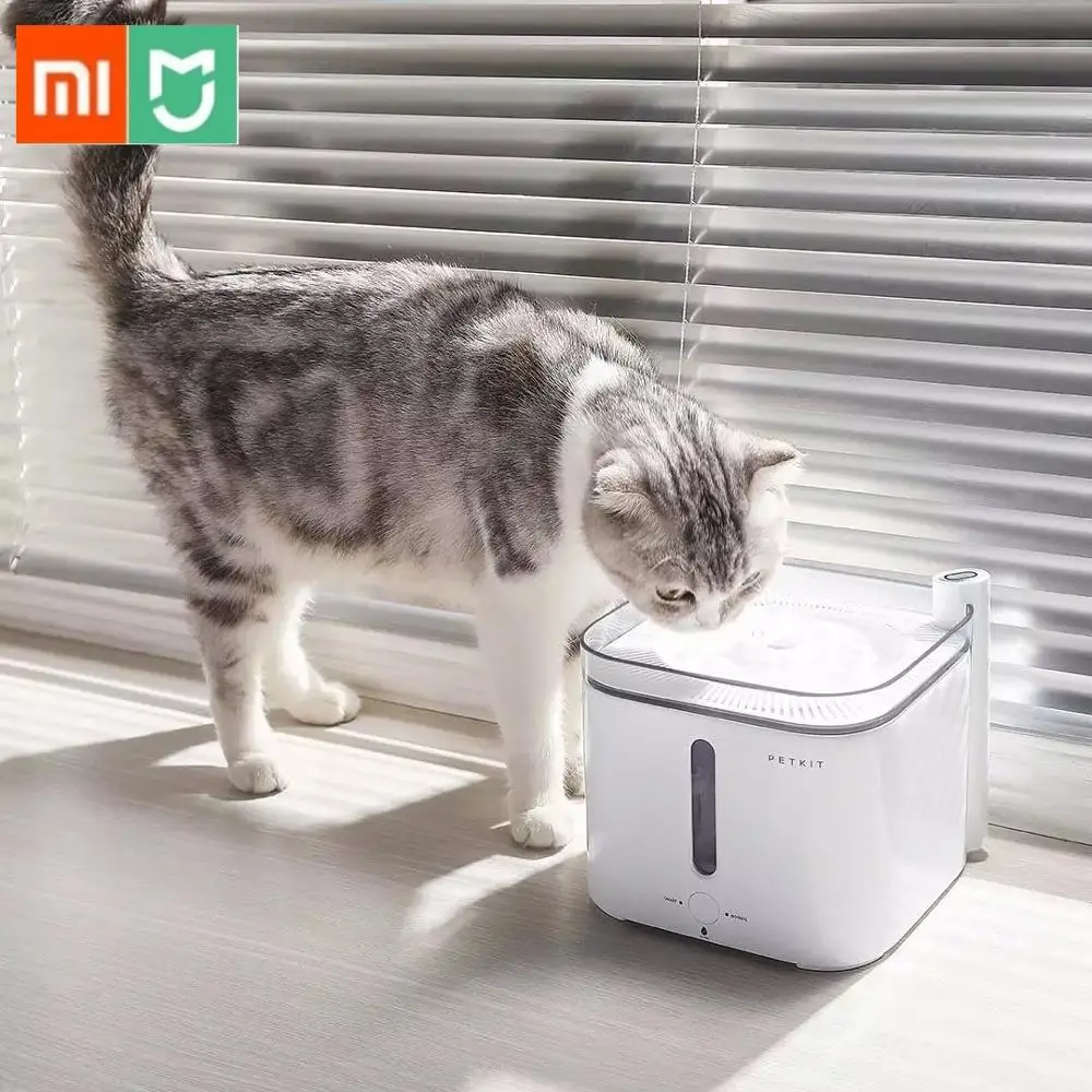 Xiaomi Petkit смарт-диспенсер для воды 2 котенок, щенок, домашнее животное диспенсер для воды кошка живой фонтан Автоматическая умная собака питьевой