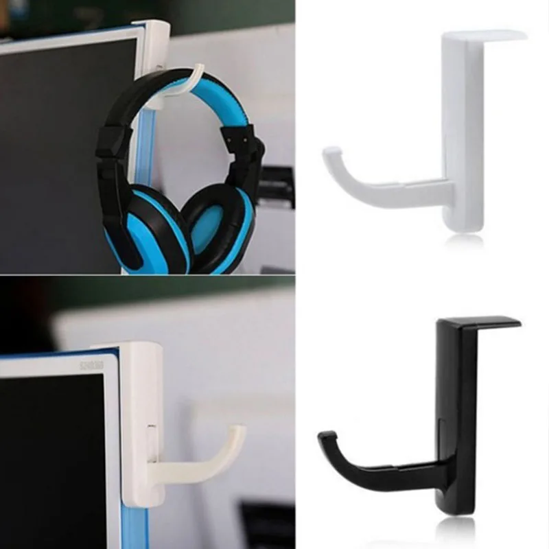 Desk Organizer Home office Headphone Hook Monitor Headphone Hook Headset Microphone Stand Display Shelf Bracket Desk Storage