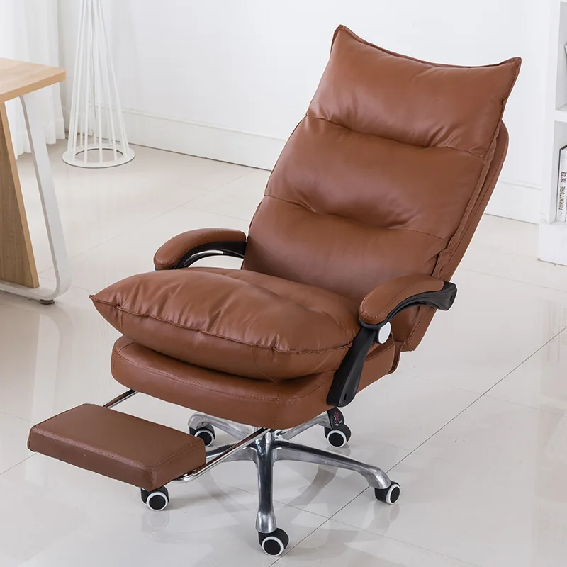 

Yogurt Boss Chair To Work In An Office Chair Computer Chair Rotating Lift Swivel Chair Ergonomic Leather Chair Rc -801