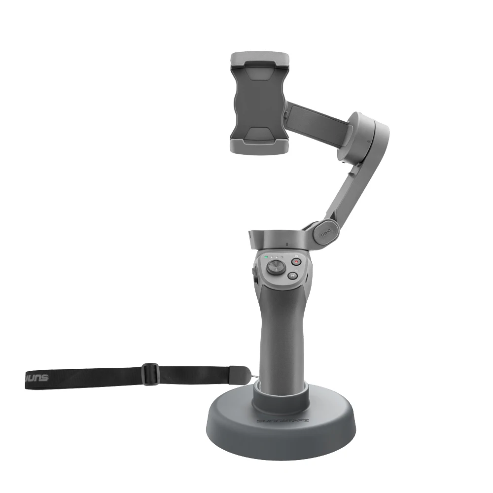 1 шт. стабилизатор штатива настольная база для DJI Osmo Mobile 3 база стабильный ручной карданный основание подставка крепление аксессуары