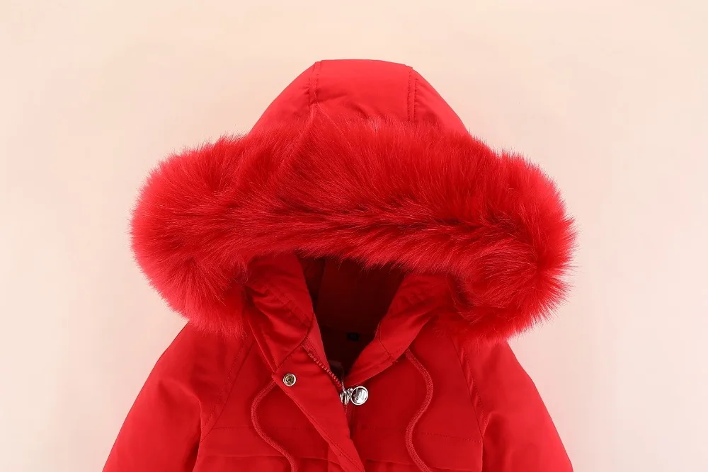 Одежда для маленьких мальчиков комплекты одежды для маленьких девочек-30 градусов, Россия, зимние пуховики пальто с капюшоном+ штаны, зимний детский костюм