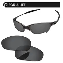 Papaviva черные поляризованные Сменные линзы для Juliet солнцезащитные очки оправа UVA и UVB Защита