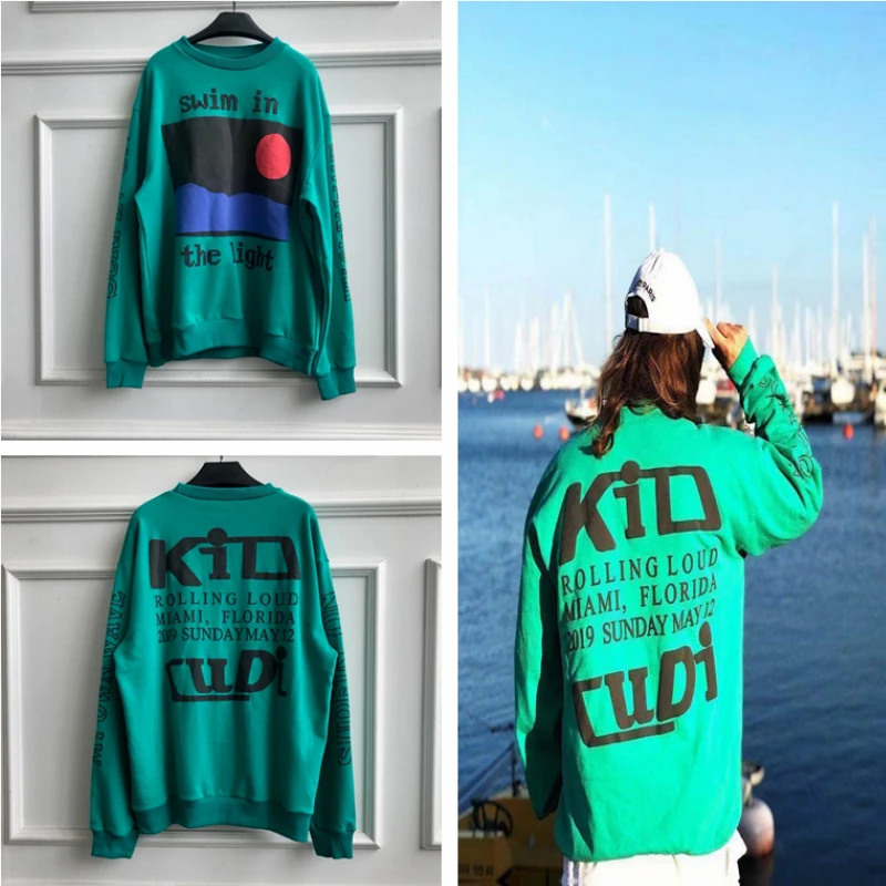 

KID CUDI CPFM.XYZ Hoodies Men Women Flame Spirit Sweatshirt CPFM Blue Kanye West Hoodies Stranger Things Xxxtentacion Hoodies