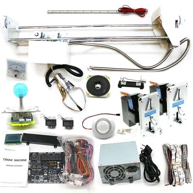 Crane Machine Kit with all Components and Manual, Build Your Own