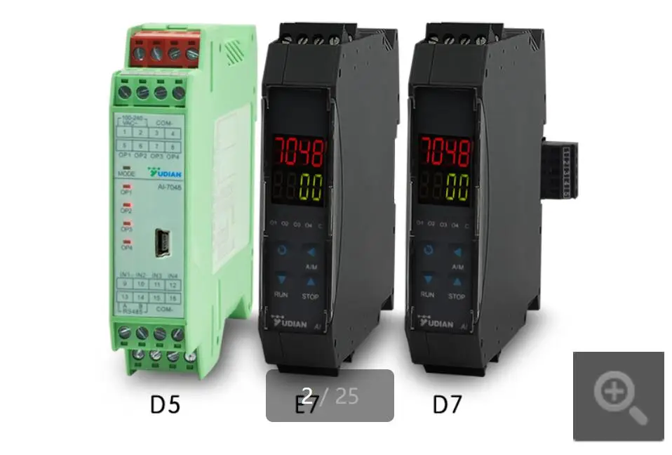 

Yudian multi-channel PID temperature controller AI-7028D7/7048E7/7048D5 digital display intelligent temperature controller AI-70