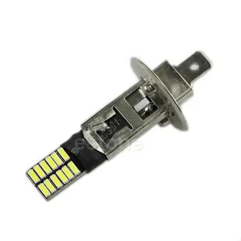 

6500K H1 55W LED 24-SMD Projector Fog Driving DRL Light Bulbs White