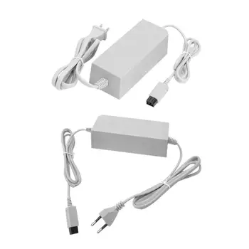 

AC100-245V Power Adapter Charger Power Cable Fit for Nintend Wii Console Game Machine Accessories with EU/US Plug